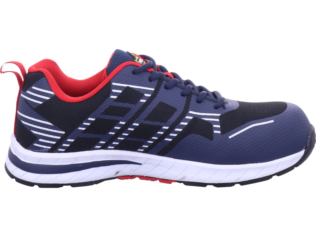 WorkPower Herren Halbschuh Sicherheitshalbschuh S1 Jersey in blau