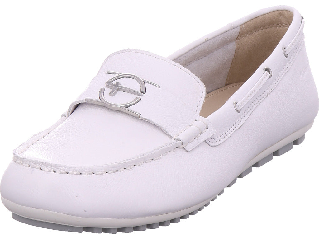 Tamaris Damen Slipper  in weiß