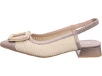 Hispanitas Damen Pump Menorca in beige