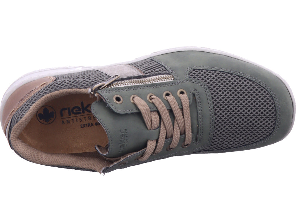 Rieker Herren Halbschuh Fsk Herren Halbschuhe in grün