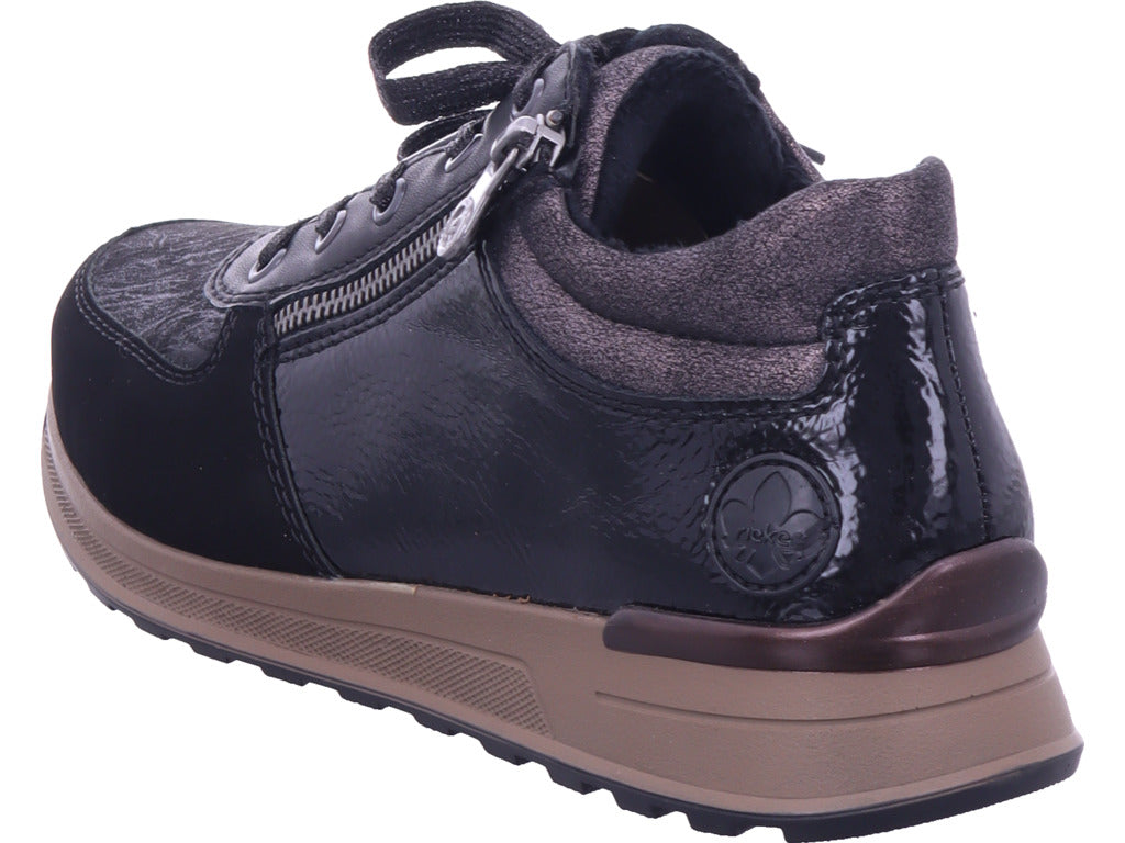 Rieker women's sneakers Hwk women's boots in black