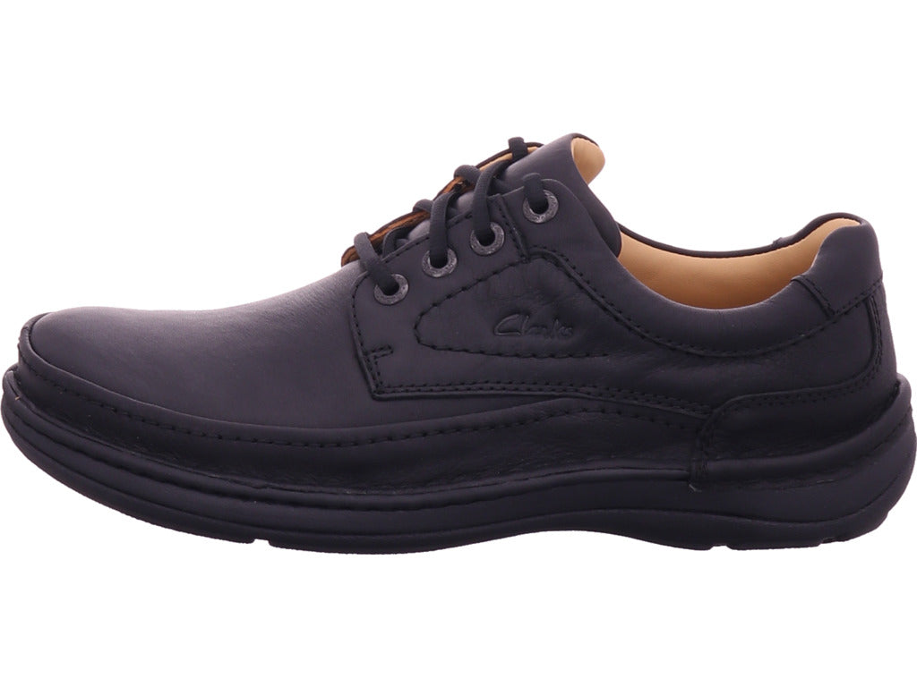 Clarks Herren Halbschuh Mens in schwarz