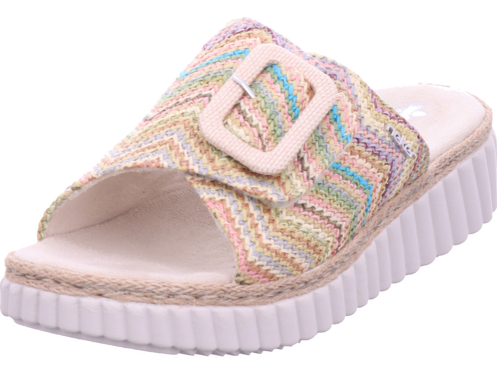 Rieker Damen Pantolette Fsk Damen Sandalen in sonstige