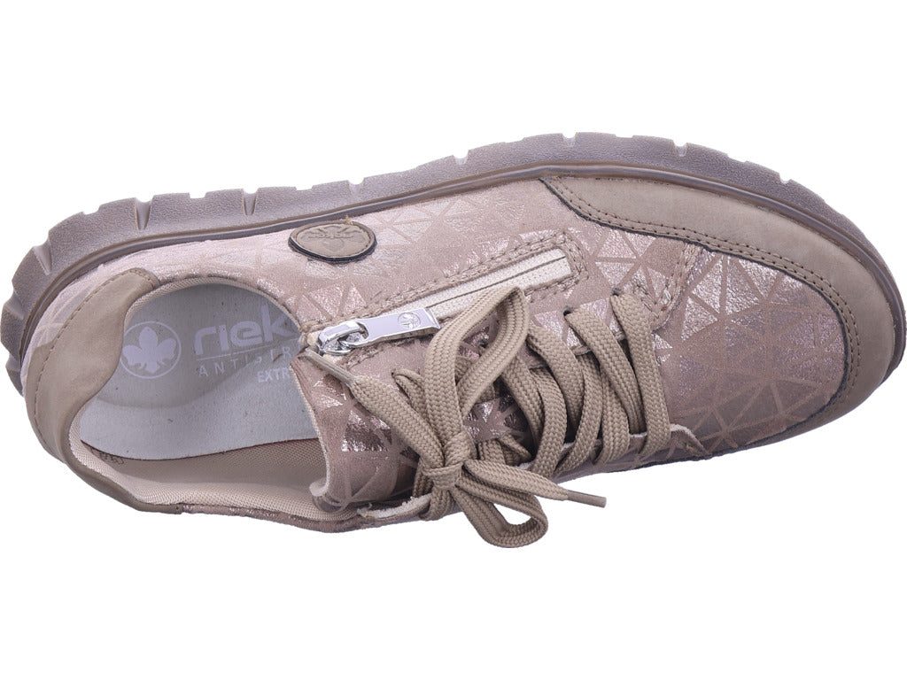 Rieker Damen Sneaker Hwk Damen Halbschuhe in beige