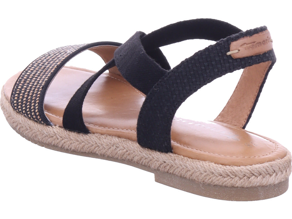 Tamaris Damen Sandalette  in schwarz