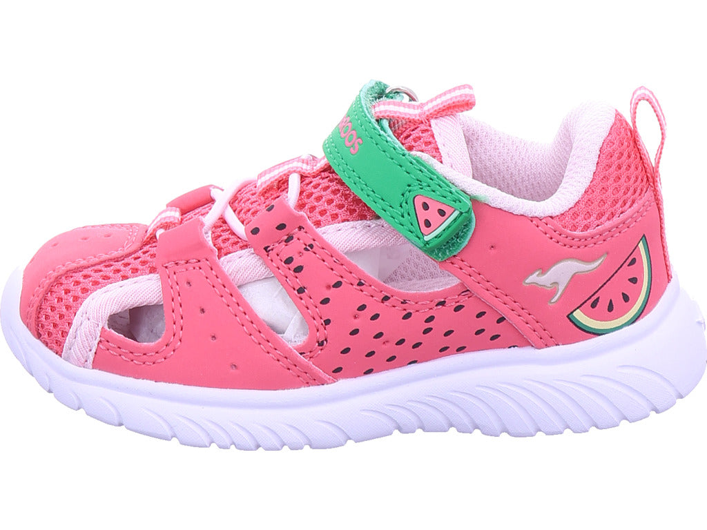 Dívčí sandály KangaRoos v růžové barvě