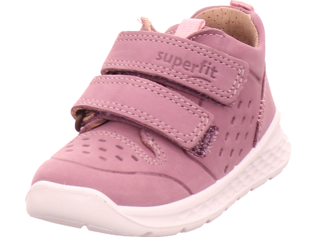 Dívčí kotníkové boty Legero, kožené, Breeze v červené barvě