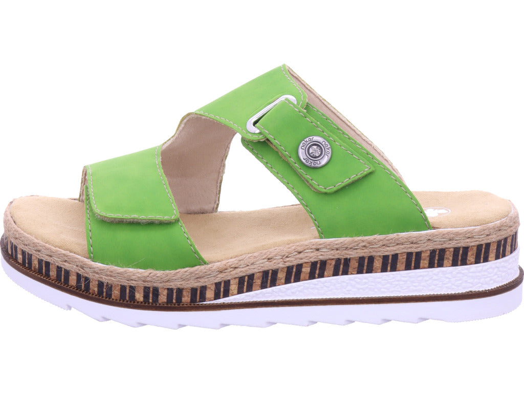 Rieker Damen  Fsk Damen Sandalen in grün