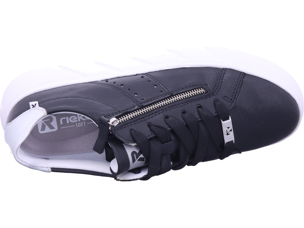 Rieker Damen Sneaker Fsk Damen Halbschuhe in schwarz