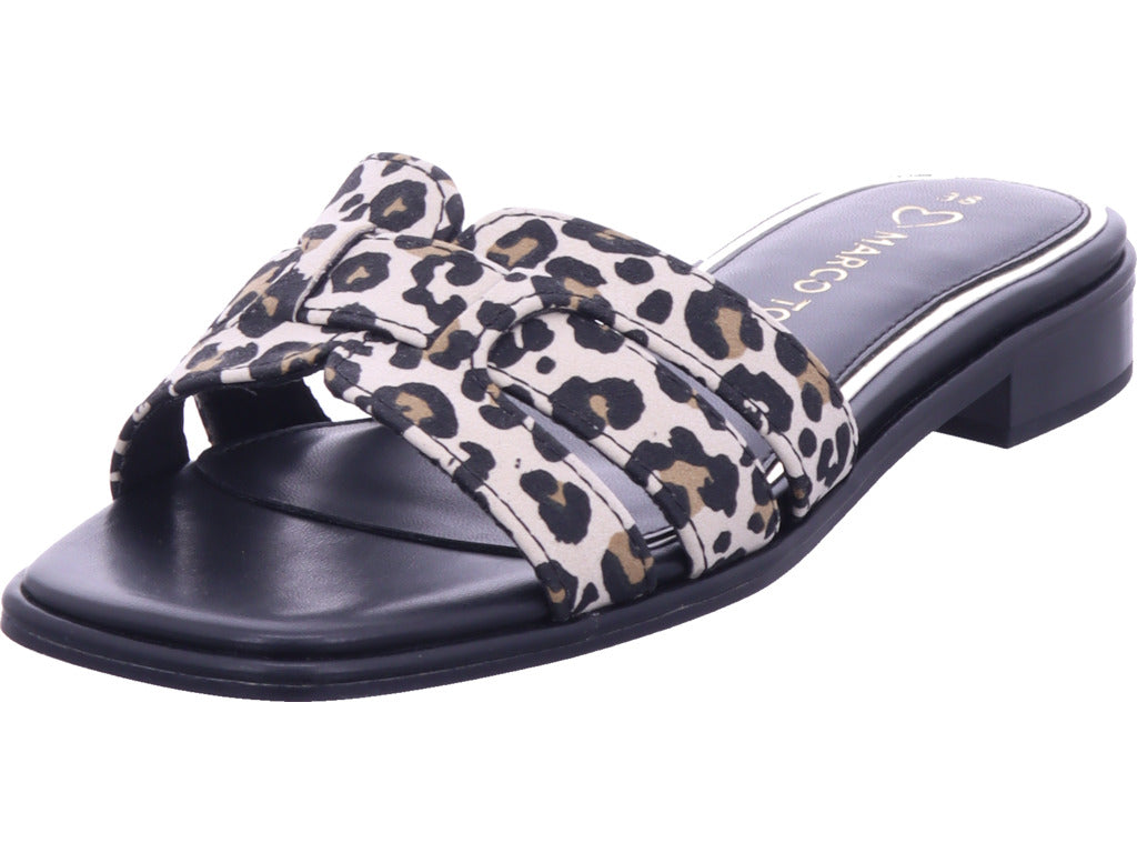 Marco Tozzi Damen Pantolette  in schwarz