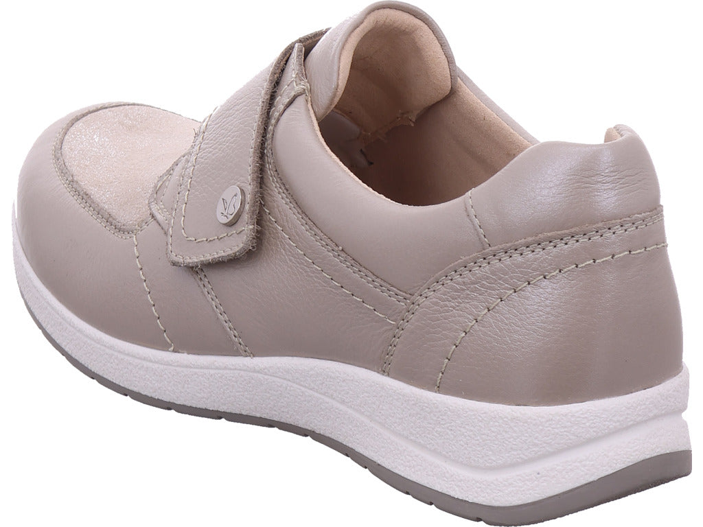 Dámské pantofle Caprice v pískově šedohnědé barvě