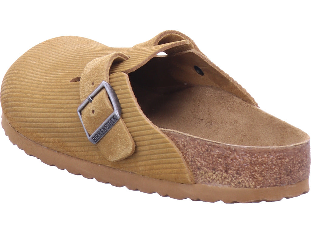 Birkenstock Herren Pantolette Boston Vl Corduroy in braun