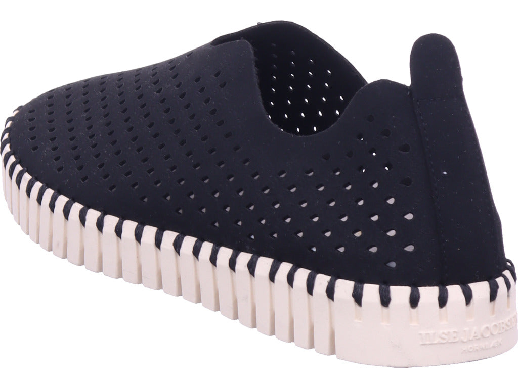 Ilse Jacobsen Damen Pantolette  in schwarz