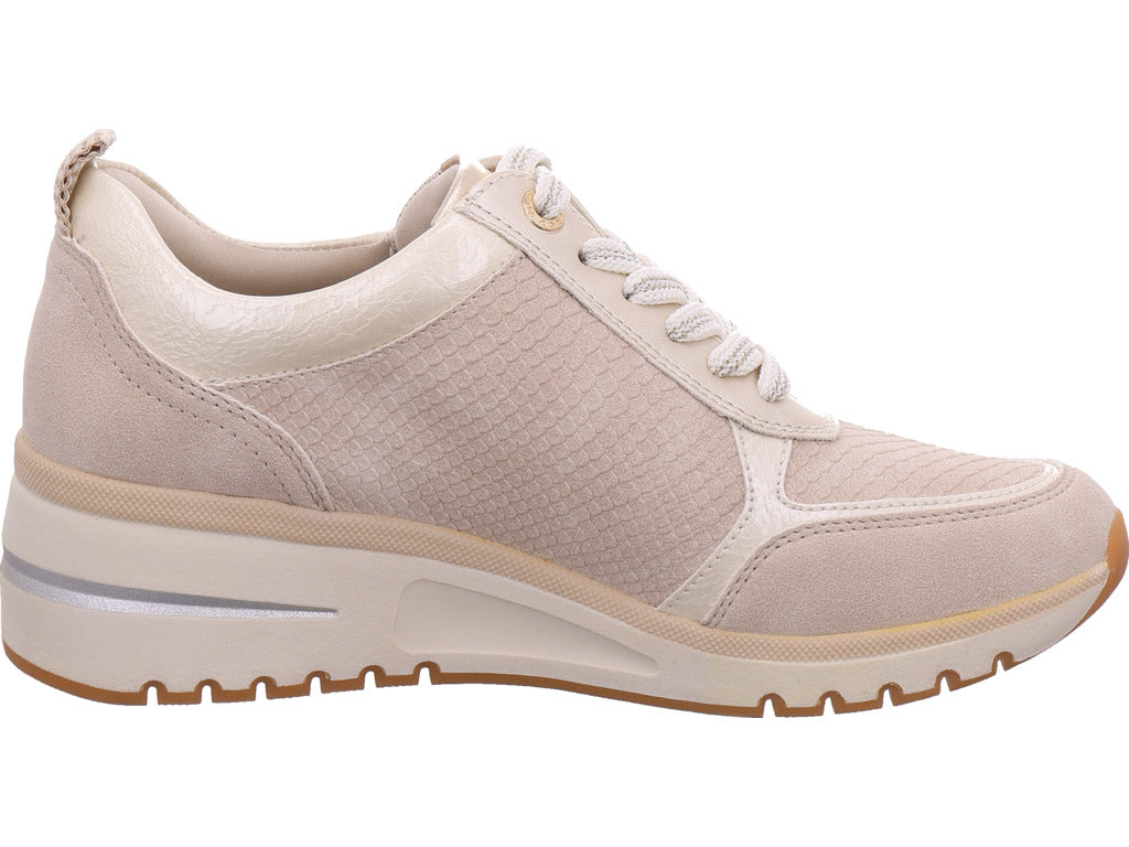 Marco Tozzi women's sneakers in beige