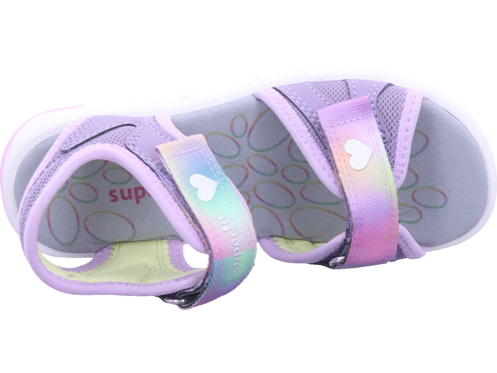 Dívčí sandály Legero Pebbles ve fialové barvě