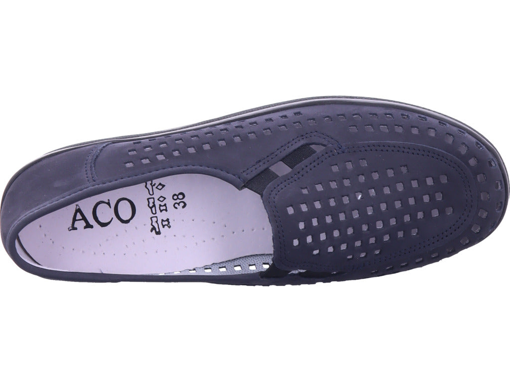 aco Damen Halbschuh Buzios Blue in blau