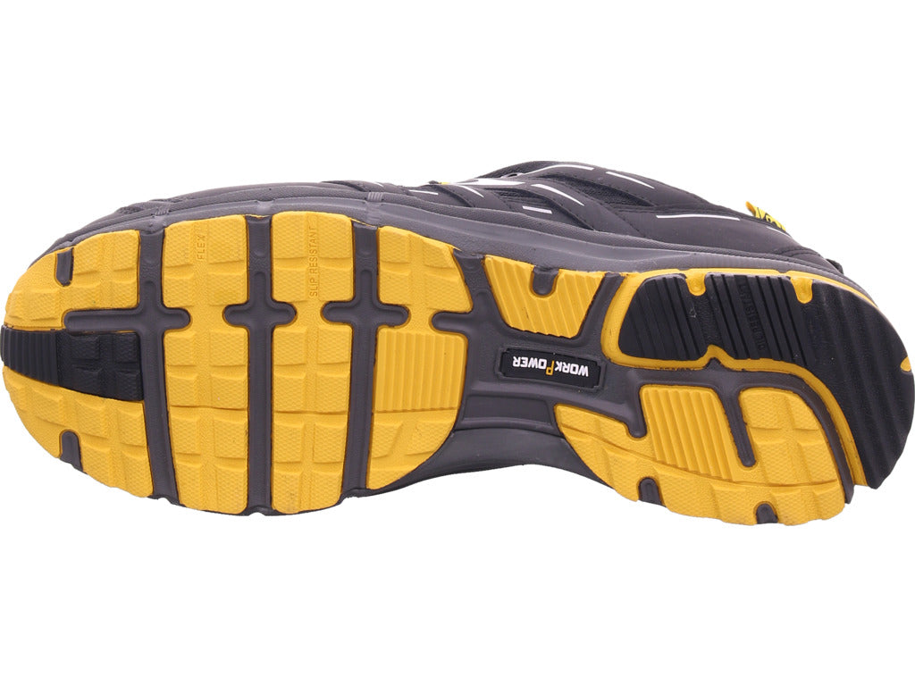 Pánská pracovní obuv WorkPower S1P Dayton ESD v černé barvě