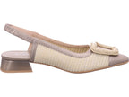 Hispanitas Damen Pump Menorca in beige