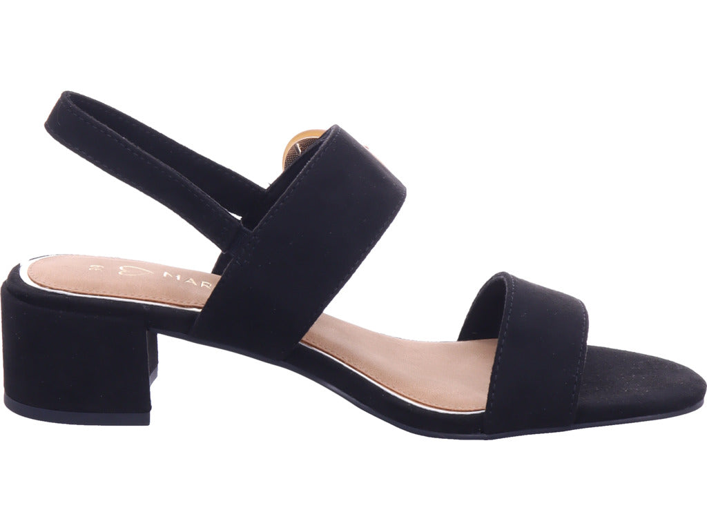 Marco Tozzi Damen Sandalette  in schwarz