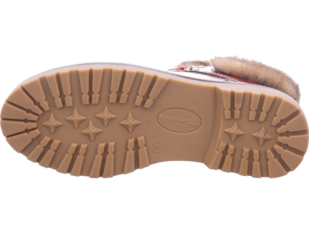 Dámské boty Tamaris M2626343 v červené barvě