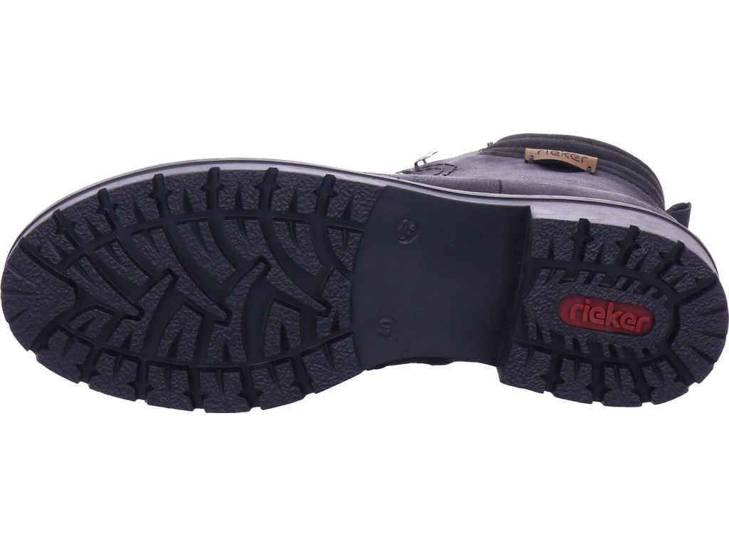Rieker Damen Winterstiefel  in schwarz