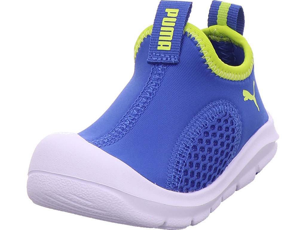 Puma Boys' Fun Racer Water Sandal in blue