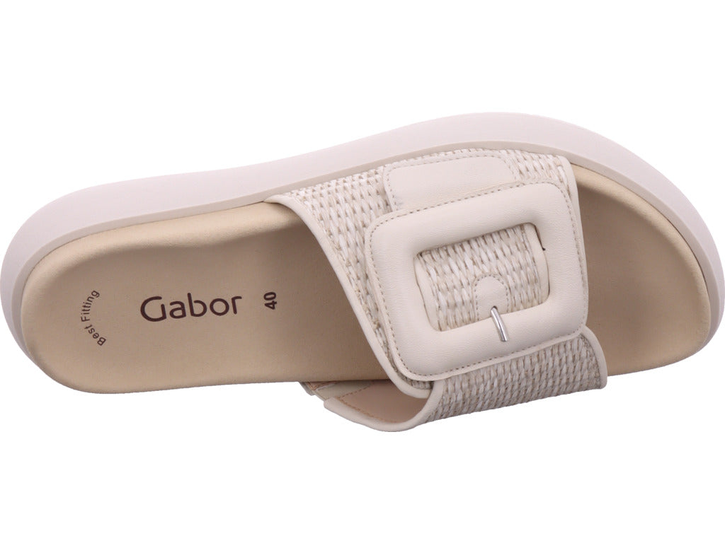 Gabor Damen Pantolette  in beige