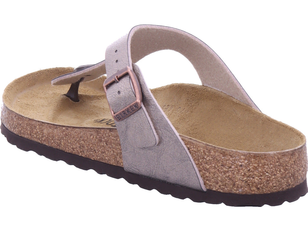 Dámské boty Birkenstock Gizeh Birko-Flor v béžové barvě