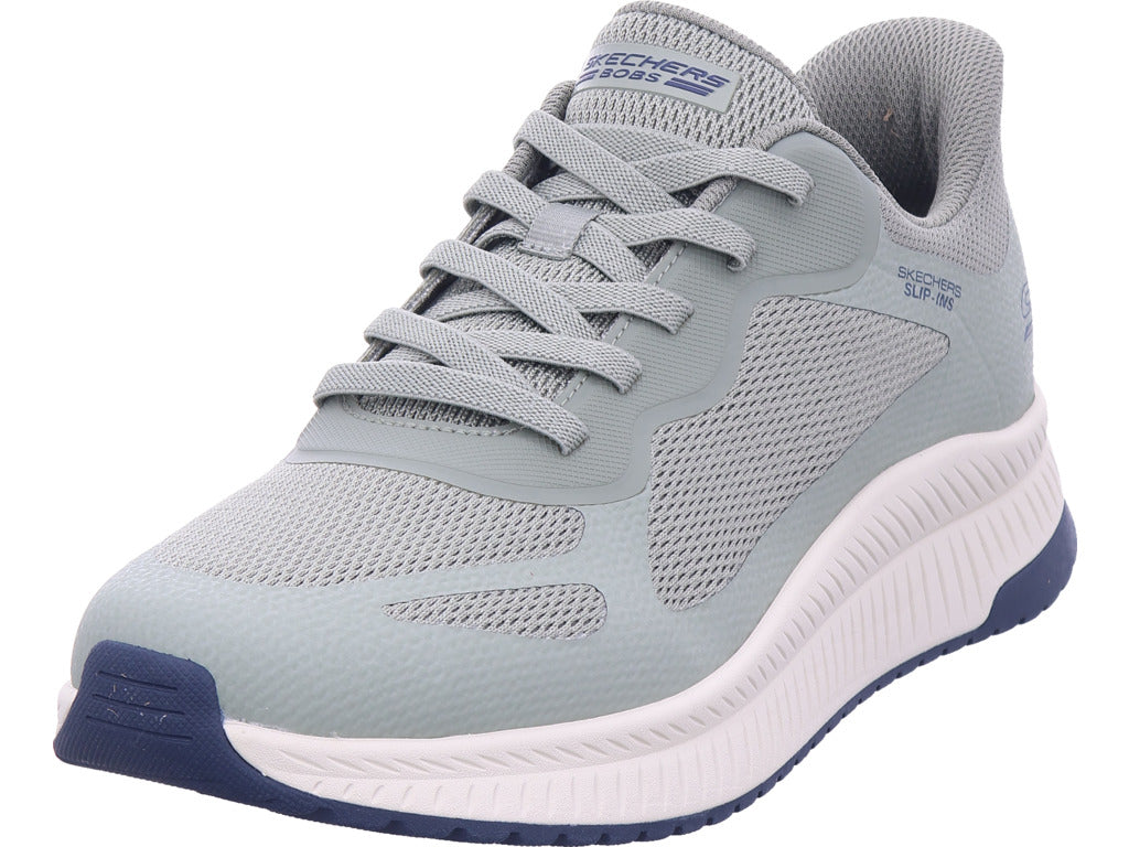 Pánské nízké boty SKECHERS v zelené barvě