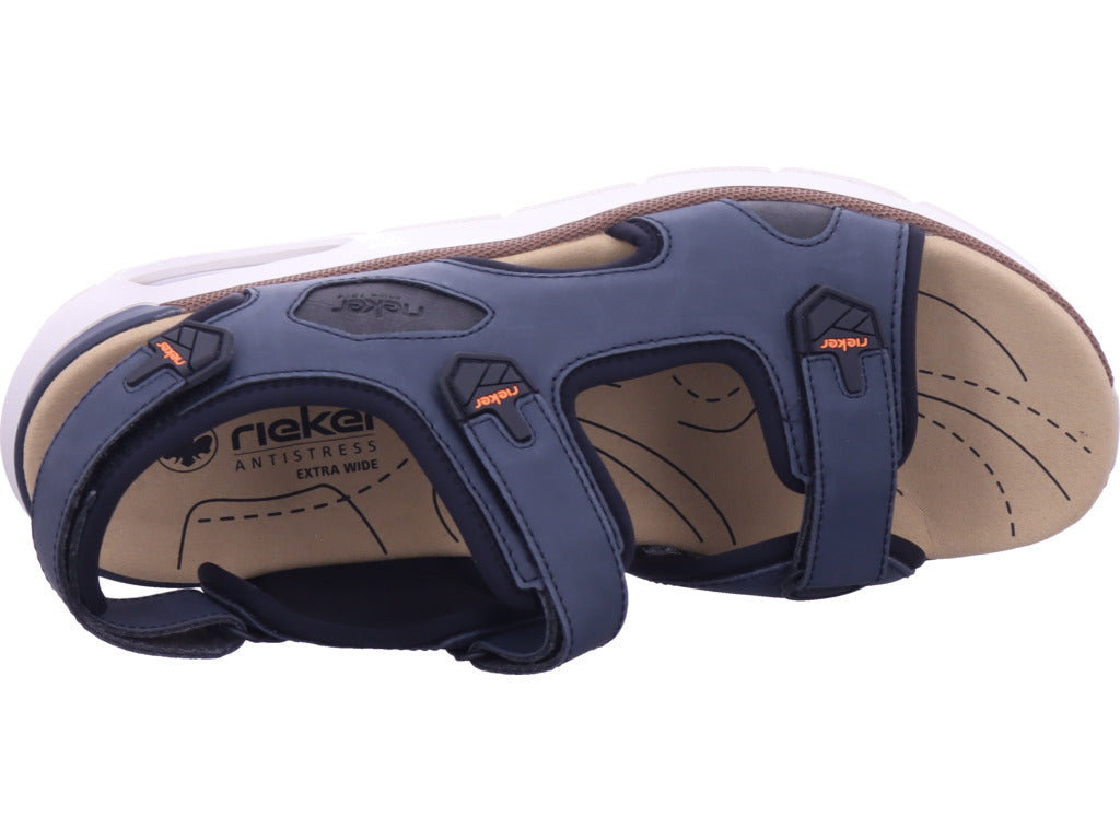 Rieker Herren  Fsk Herren Sandalen in blau