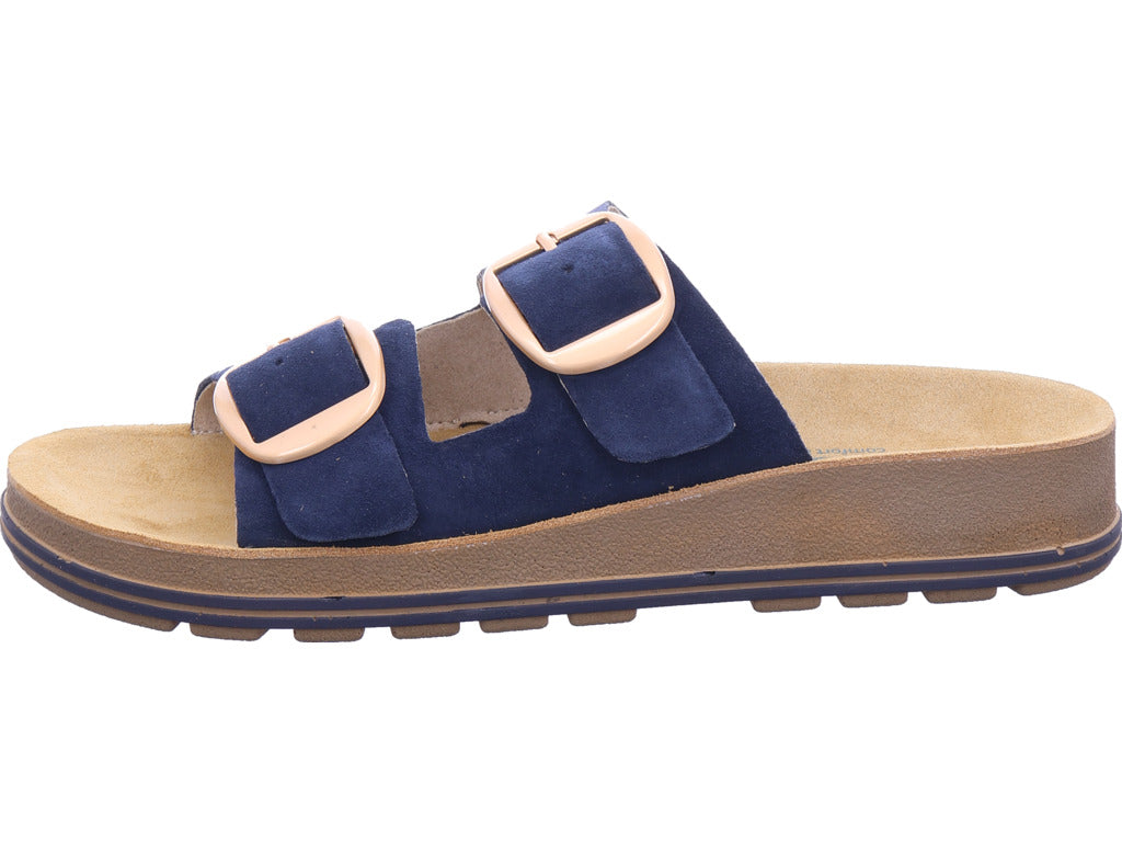 Dr.Stark Damen Pantolette  in blau