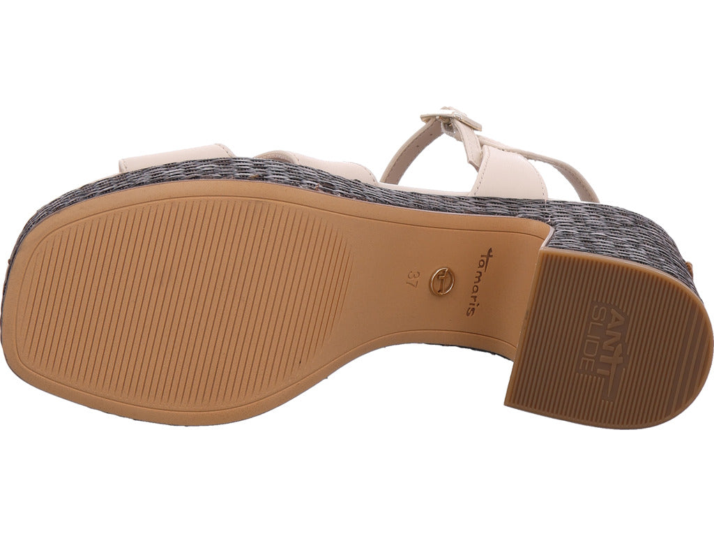 Tamaris Damen Sandalette  in beige