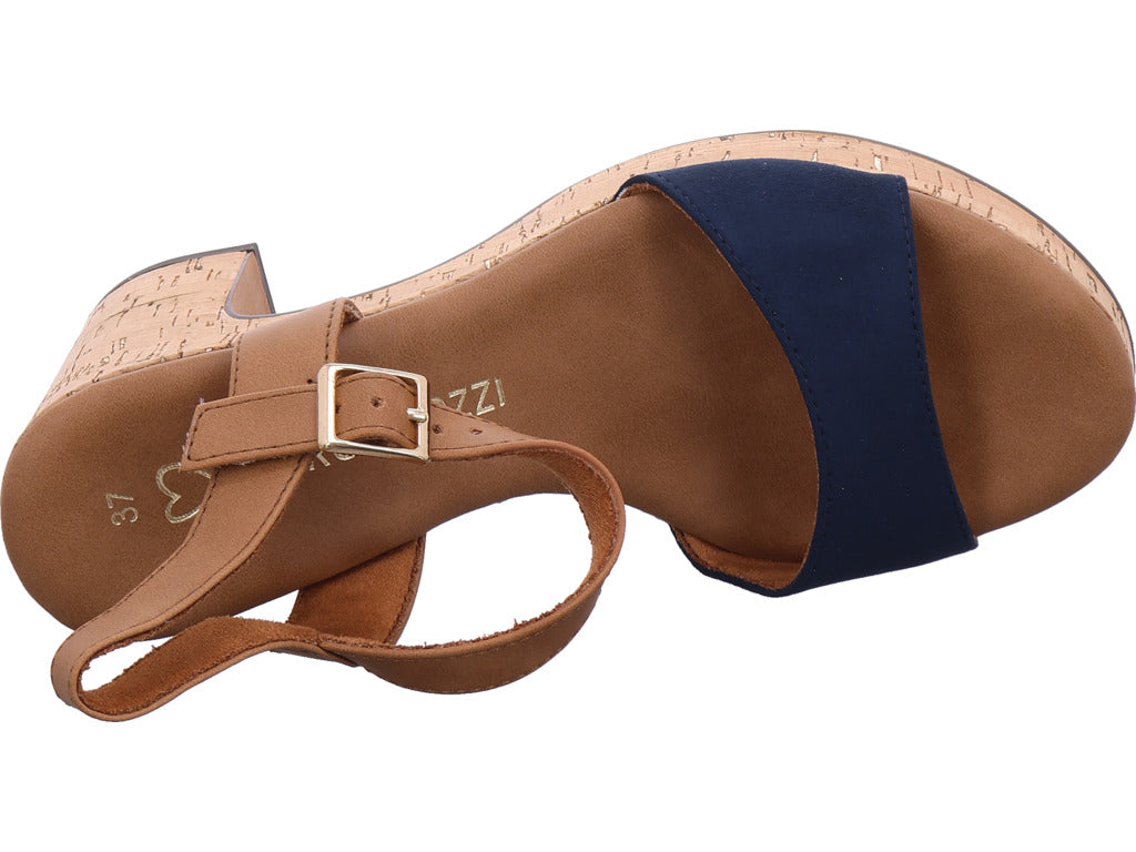 Marco Tozzi Damen Sandalette  in blau