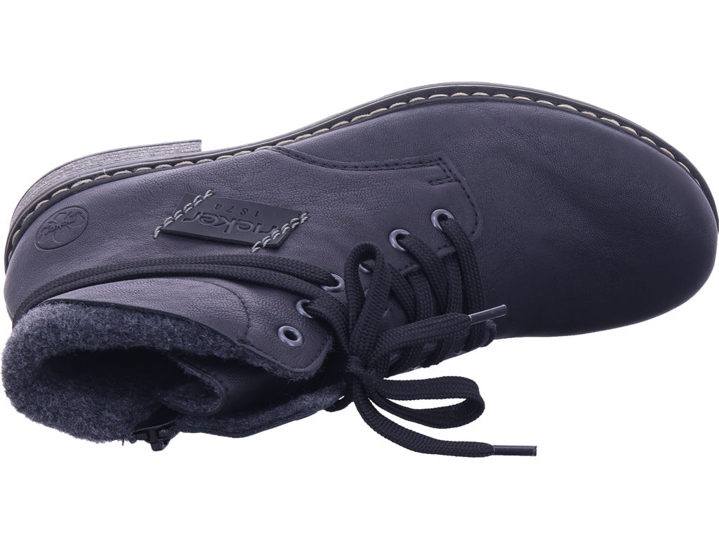 Rieker Damen  Hwk Damen Stiefel in schwarz