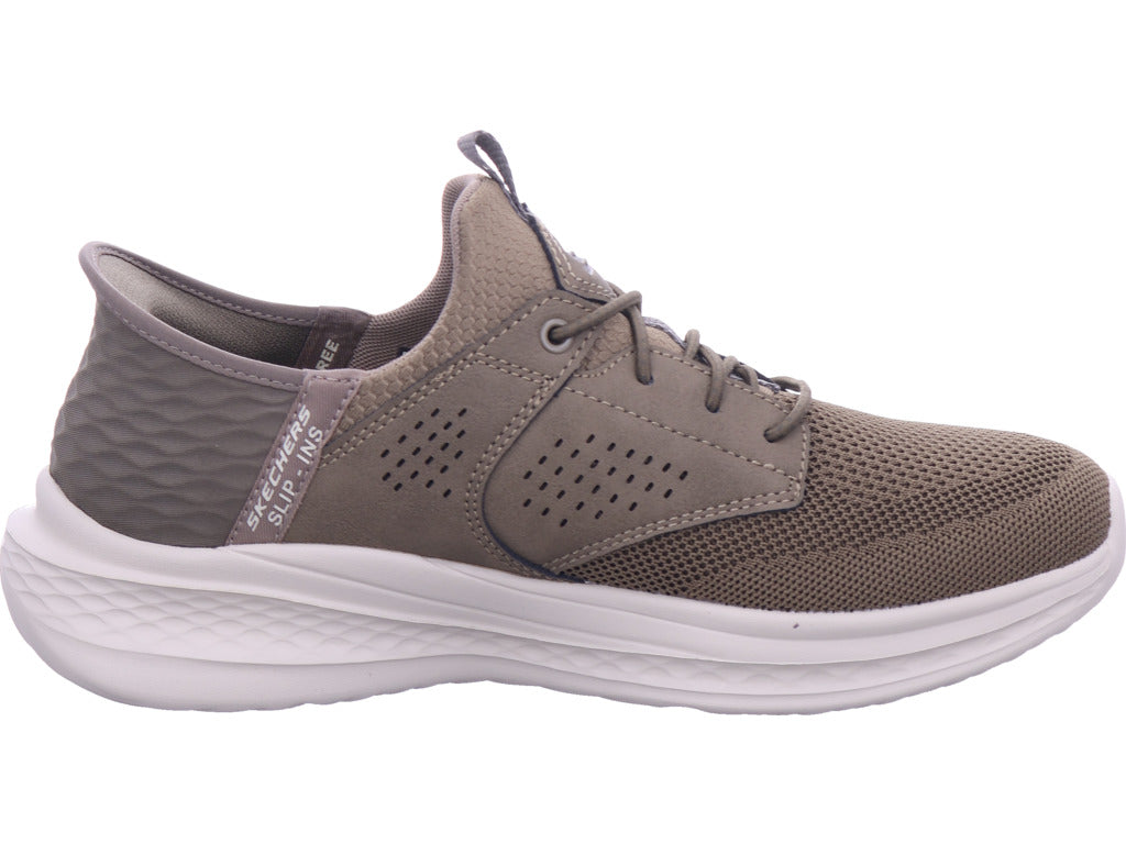 SKECHERS Herren Slipper  in braun