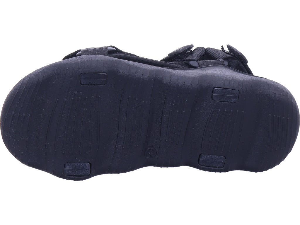 Jela Zoth boys' sandal in black