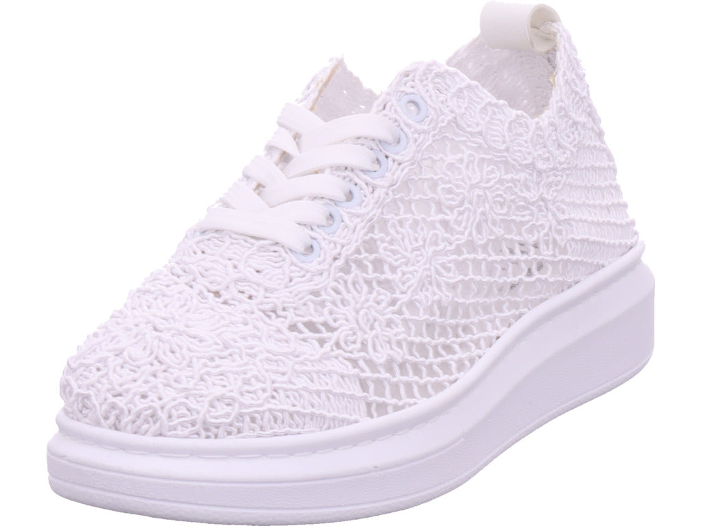 Mustang Damen Textilschuh  in weiß