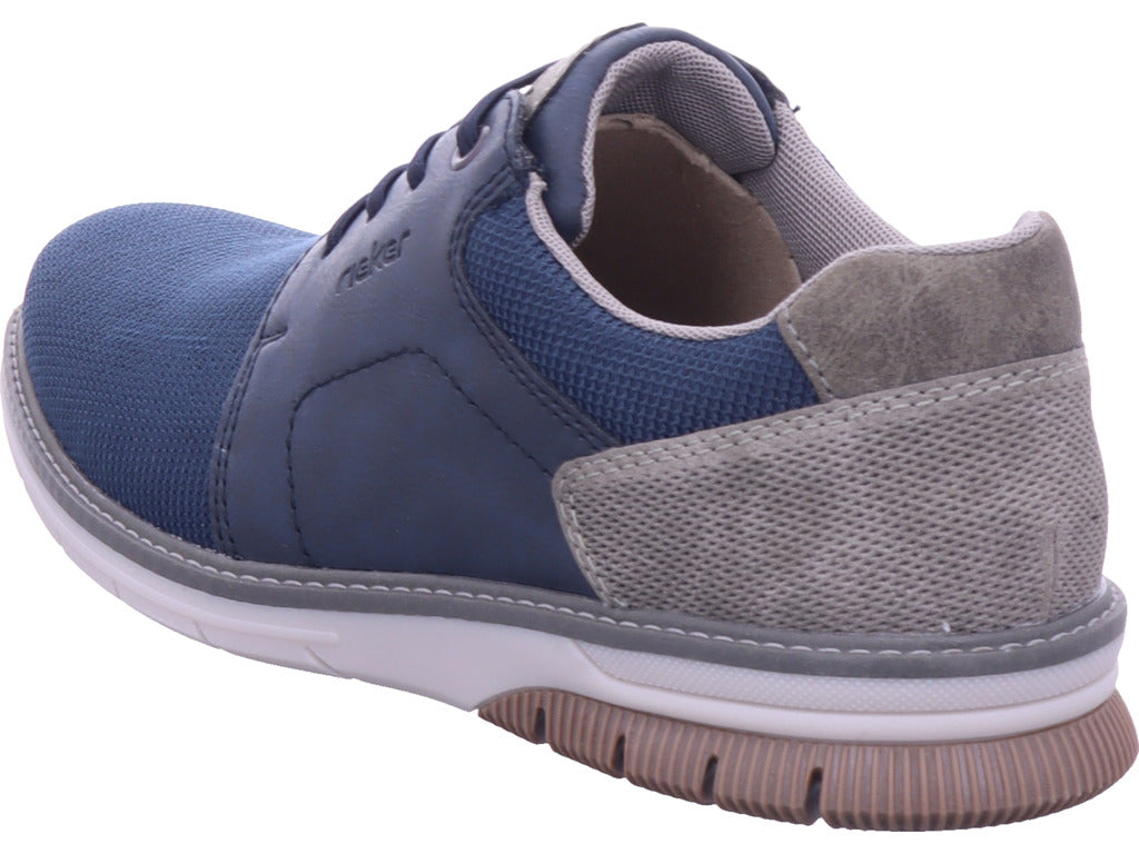 Rieker Herren Sneaker Fsk Herren Halbschuhe in blau