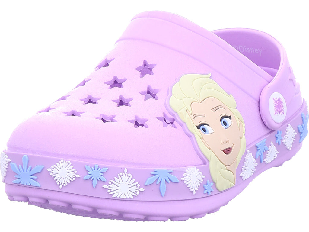 Silver Int Disney Mädchen Sabot Frozen in lila