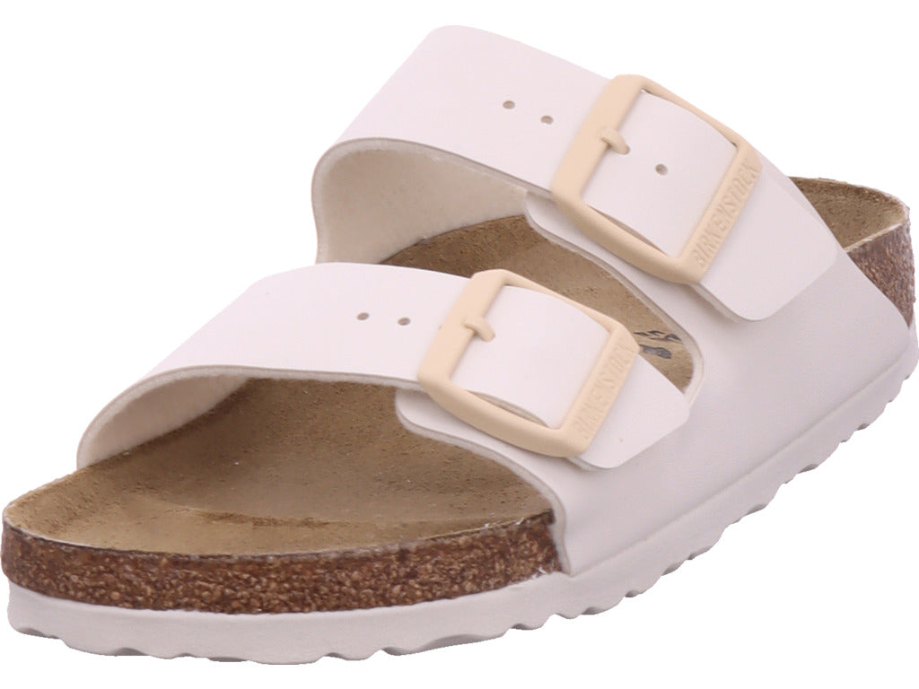 Birkenstock Damen  Arizona Birko Flor in weiß