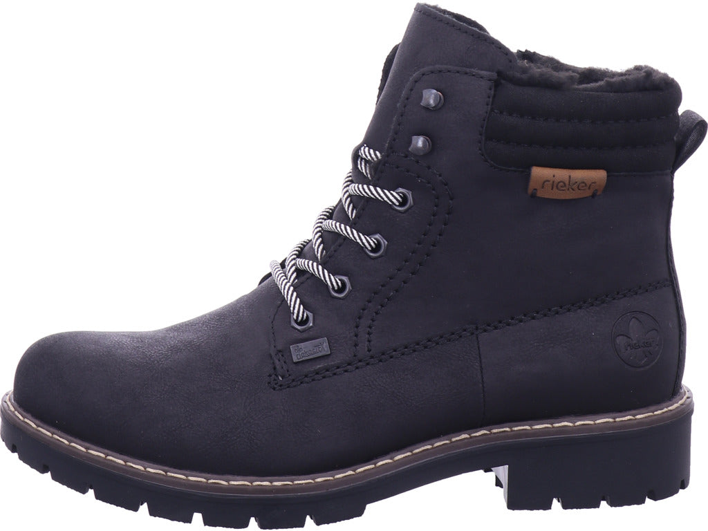 Rieker Damen Winterstiefel  in schwarz