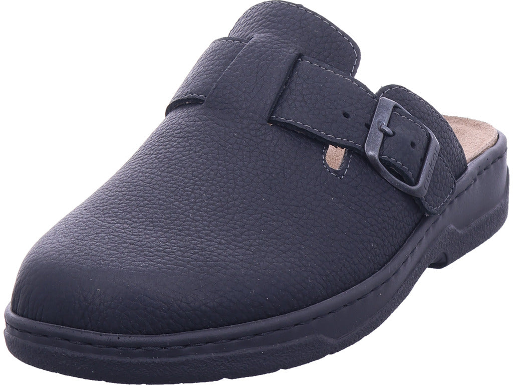 Rieker Herren Sabot Fsk Herren Sandalen in schwarz