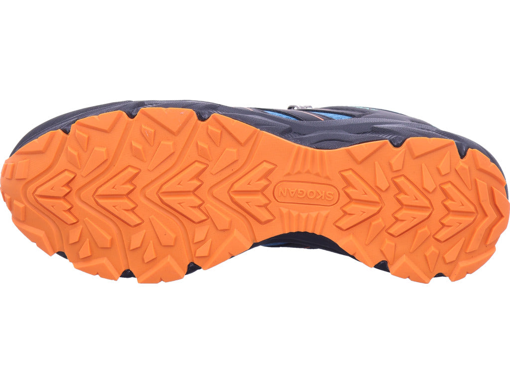 Pánské turistické boty Skogan v modré barvě