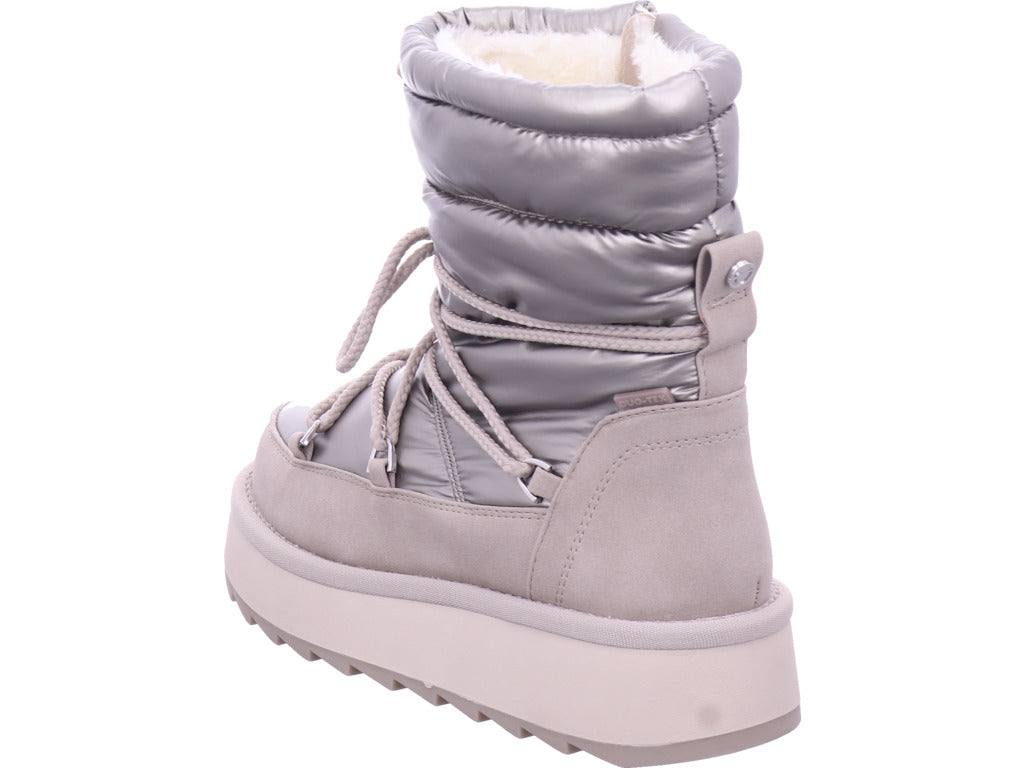 Tamaris women's ankle boots in beige