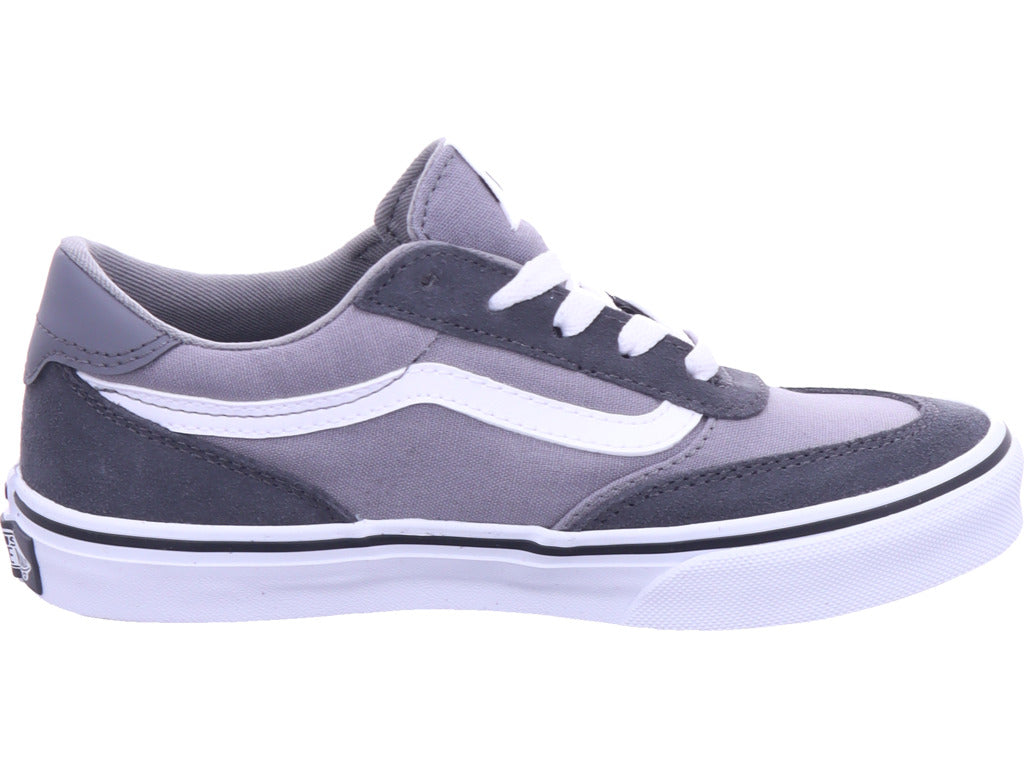 Vans Jungen  Brooklyn Ls in grau