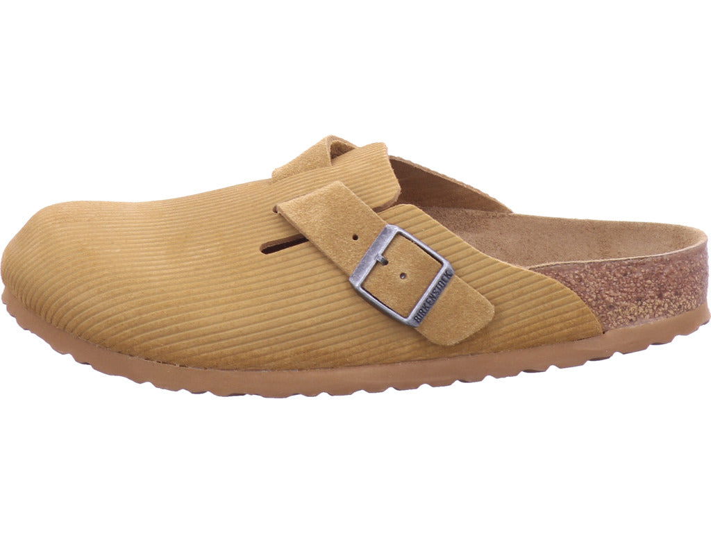 Birkenstock Herren Pantolette Boston Vl Corduroy in braun