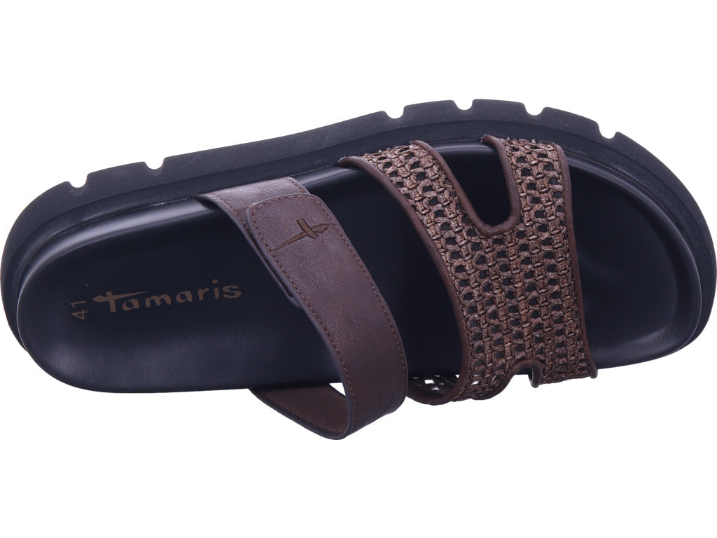 Tamaris Damen Pantolette  in braun