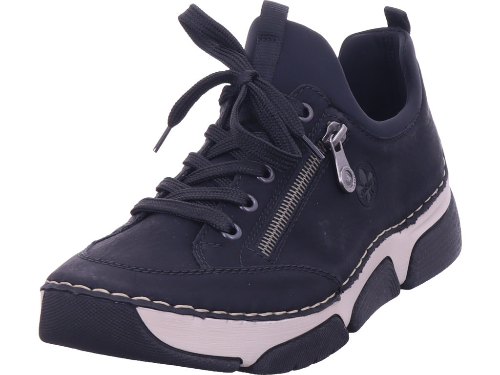 Rieker Damen Sneaker Hwk Damen Halbschuhe in schwarz