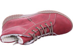 Rieker Damen Stiefelette Hwk Damen Stiefel in rot