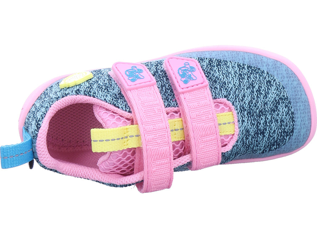 Affenzahn Mädchen Halbschuh Barfußschuh Knit Happy in pink